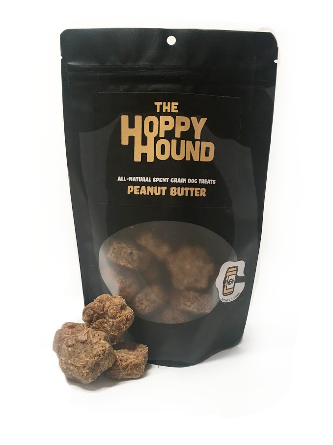 Peanut Butter Spent Grain Treats